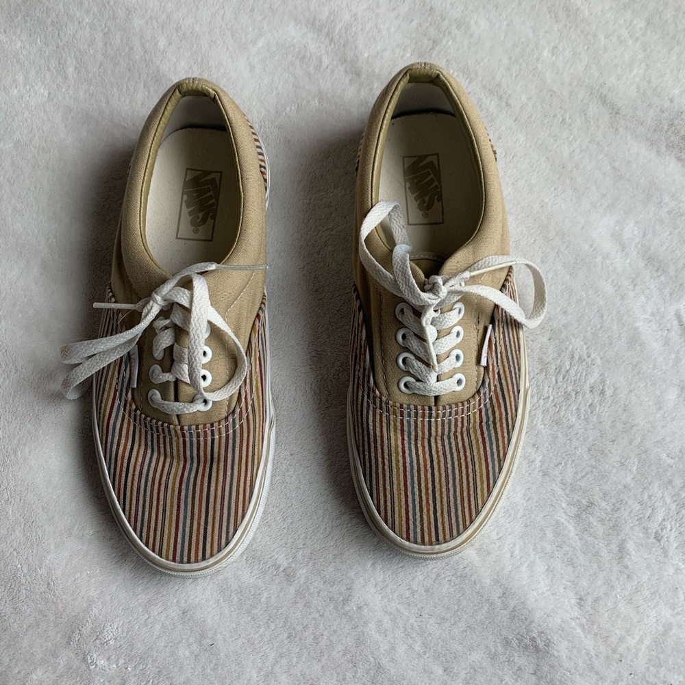 Vans low top striped sneakers